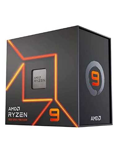 Процессор AM5 AMD Ryzen 9 7900X- Socket AM5- 4.7-5.6GHz (12C24T)- 12MB L2 + 64MB L3 Cache- AMD Radeon Graphics- 5nm 170W- Zen4- 