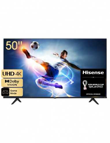 Телевизоры 50 LED TV Hisense 50A6BG- Black (3840x2160 UHD- MR 120Hz- SMART TV (VIDAA OS)- 3 x HDMI2.0- 2 x USB- Wi-Fi (2.4GHz+5G