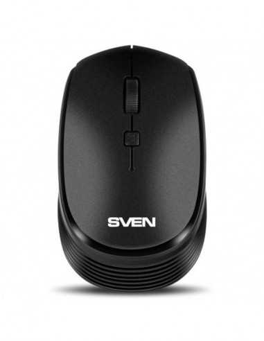 Mouse-uri SVEN SVEN RX-210W Wireless- Optical Mouse- Symmetrical shape- up to 1400 DPI- number of keys 3+1 (scroll wheel)- 1 bat