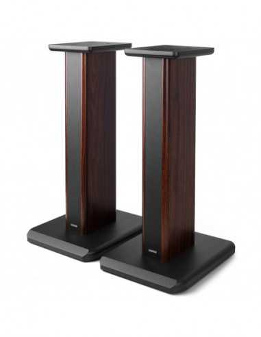 Boxe 2.0 Edifier SS03 Brown Speaker Stands for S3000Pro-Pair- height 600 mm- vibration-free- Wood Grain Design
