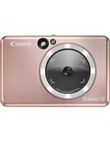 Сублимационные принтеры Printer Canon Zoemini 2 ZOEMINI S2 ZV223 Rosegold- Compact Photo 8MP- Ink-free 314x600- Wi-Fi- Bluetooth