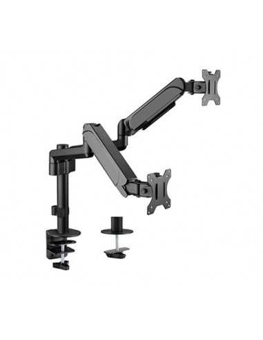 Мониторы Arm for 2 monitors 17-32-Gembird MA-DA2P-01- Adjustable desk 2 displays mounting arm- Gas spring 2-9 kg- VESA 75100- ar