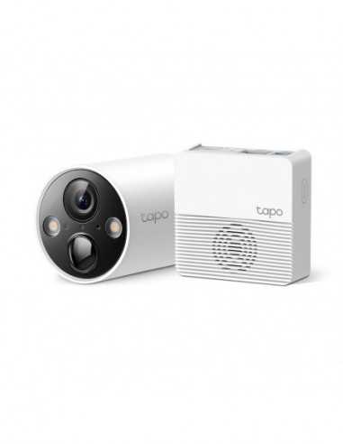 IP Видео Камеры Outdoor IP Security Camera TP-LINK Tapo C420S1- Smart Wire-Free Security Camera System + Hub Tapo H200- 1-Camera