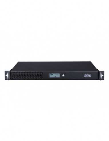 ИБП PowerCom UPS PowerCom SPR-700- 700VA560W- TowerRack 1U- Smart Line Int.-Sinewave- LCD- AVR- USB- 6xIEC C13