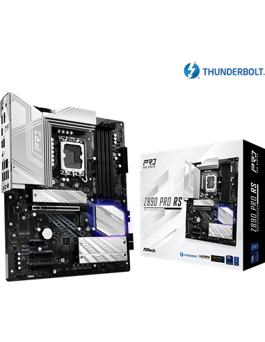 Placă de bază ASRock Z890 PRO RS, LGA1851, Intel Z890, ATX