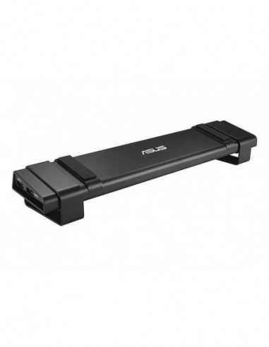 Cuplare și conectare Docking Station Asus HZ-3A- 4xUSB 3.0- 2x3.5mm- DVI- HDMI- LAN- Type-C- PA 65W- DC-out 90W