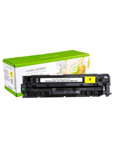Cartuș laser compatibil pentru Hewlett Packard Laser Cartridge for HP CB532A yellow SCC CRT HEW SCC532A YLW (2.8k)