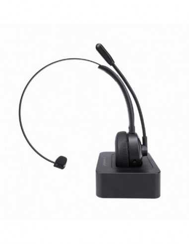 Наушники Gembird Gembird BTHS-M-01 Bluetooth call center headset with built-in microphone- mono- Bluetooth v5.0- LED- up to 12 h