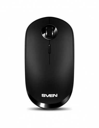 Мыши SVEN SVEN RX-570SW Bluetooth +Wireless- Optical Mouse- 2.4GHz- 80012001600dpi- 3+1(scroll wheel) Silent buttons- built-in 4