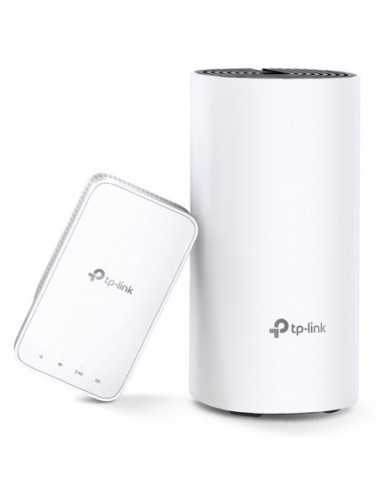 Routere fără fir Whole-Home Mesh Dual Band Wi-Fi AC System TP-LINK- Deco M3(2-pack)- 1200Mbps- MU-MIMO- Gbit Ports