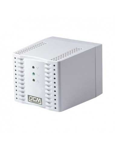 Stabilizatoare Stabilizer Voltage PowerCom TCA-3000- 3000VA1500W- White- 4 Shuko socket
