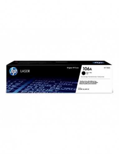 Cartuș laser compatibil pentru Hewlett Packard Laser Cartridge for HP 106A (W1106A) black Compatible KT (wo chip)