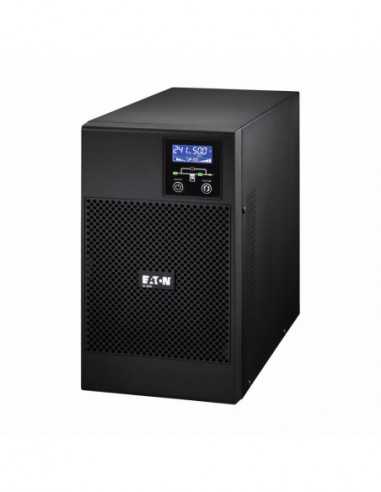 ИБП Eaton UPS Eaton 9E2000i 2000VA1600W, On-Line, LCD, AVR, USB, RS232, Comm. slot, 6C13, Ext. batt. option
