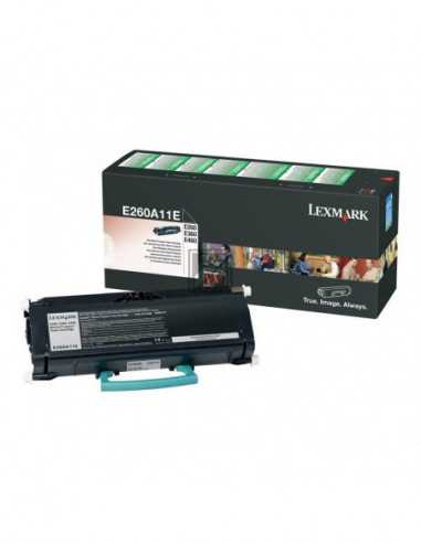 Оригинальные расходные материалы Lexmark Toner Cartridge Lexmark E260360460 black 3,5k