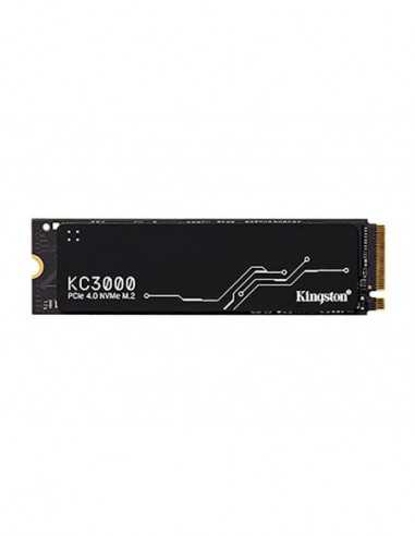 M.2 PCIe NVMe SSD .M.2 NVMe SSD 4.0TB Kingston KC3000 [PCIe 4.0 x4, RW:70007000MBs, 10001000K IOPS, 3DTLC]