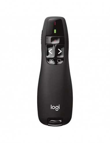Telecomenzi pentru prezentări Presenter Logitech R400- Class 2 Laser- Range: 15m- 2.4 Ghz- 2xAAA