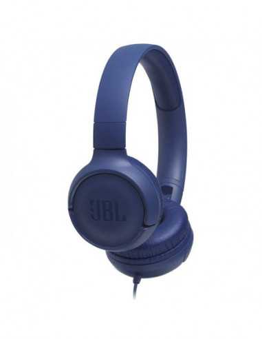 Căști Headphones JBL Headphones JBL T500 On-ear. Blue