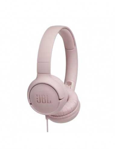 Căști Headphones JBL Headphones JBL T500 Pink- On-ear.