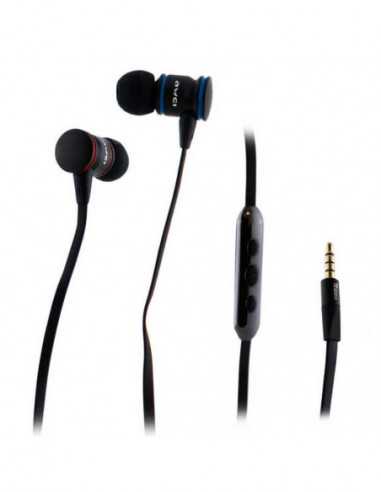 Căști Xmusic Awei earphones- TE-200Vi Black