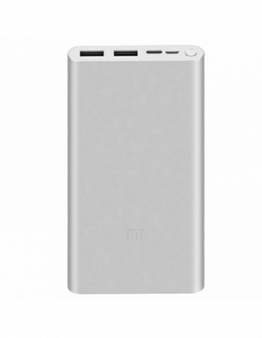 Аккумуляторы внешние Xiaomi Power Bank 3- 10000 mah Silver
