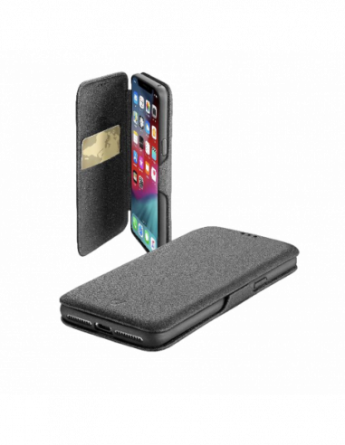Cellular Flip Cellular Apple iPhone XS Max, Book Clutch Case Black
