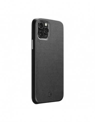 Cellular Back Cellular Apple iPhone 12 Pro Max- Leather Effect Black