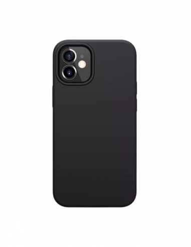 Чехлы Xcover Solid Xcover husa pu iPhone 12 mini, Solid Black