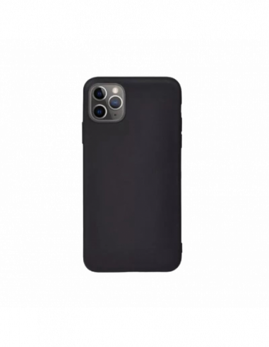 Huse Xcover Solid Xcover husa pu iPhone 12 Pro Max- Solid Black
