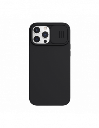 Huse Nillkin Altele Nillkin Apple iPhone 13 Pro Max- CamShield Silky Magnetic Silicone Case- Elegant Black
