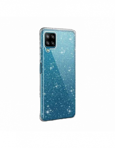 Чехлы Xcover Liquid Crystal Glam Xcover husa pu Samsung A12- Liquid Crystal Transparent