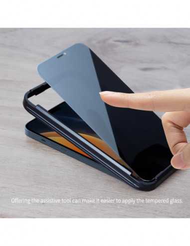 Стекла защитные Nillkin Nillkin Apple iPhone 12 | 12 Pro Guardian Full privacy- Tempered Glass Black