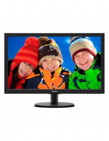 Monitoare LCD 22 inch 21.5 Philips 223V5LSB2- Black (1920x1080- 5ms- 200cd- LED10M:1)