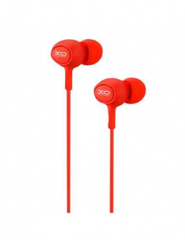 Căști XO XO earphones- S6 Candy music Red