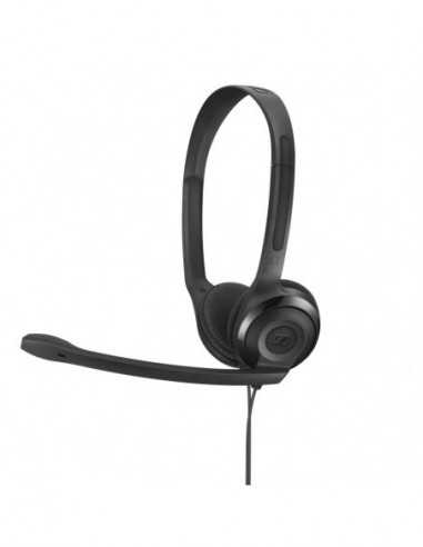 Sennheiser Căști telefonice pentru call center Headset EPOS PC 3Chat- 2 x 3.5 mm jack- microphone with noise canceling- cable 2m