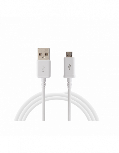 Кабель Micro to USB Original Samsung MicroUSB Cable, 1.5M White