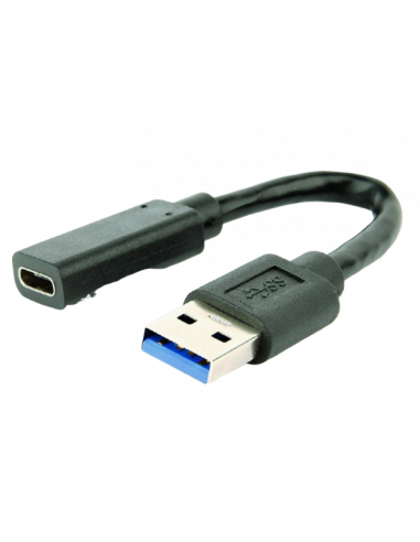 Type-C: кабели, адаптеры, OTG Adapter Type-C female USB3.0 male, AFCM, Cablexpert, A-USB3-AMCF-01