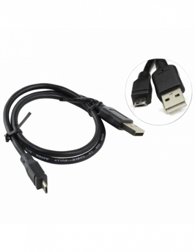 Кабель Micro USB, Mini USB Cable Micro USB2.0, Micro B - AM, 0.5 m, SVEN