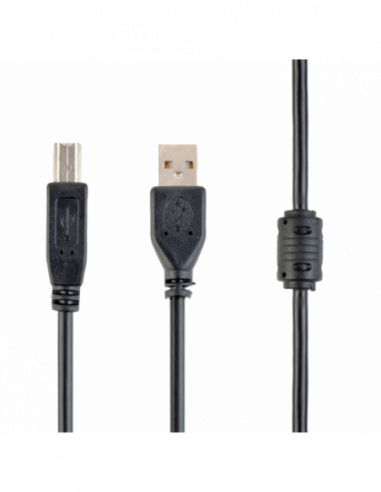 Кабели USB, периферия Cable USB, AMBM, 1.8 m, USB2.0 Premium quality with ferrite core, CCF-USB2-AMBM-6