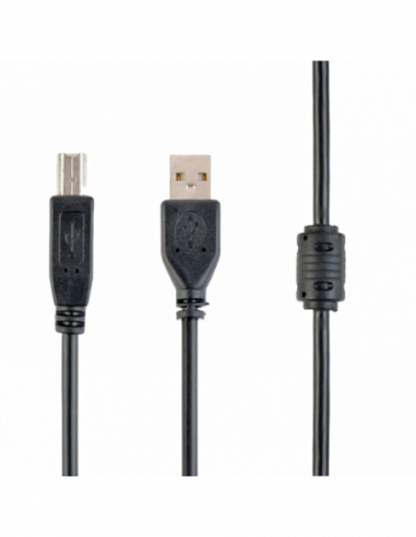 Cabluri USB, periferice Cable USB- AMBM- 3.0 m- USB2.0 Premium quality with ferrite core- CCF-USB2-AMBM-10