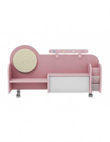 Mese și scaune pentru copii Bookshelf H10A for SIHOO H10D 120 mm Light Pink