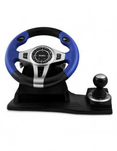 Рули Wheel SVEN GC-W600- 10- 180 degree- Pedals- Tiptronic- 2-axis- 12 buttons- Dual vibration- USB