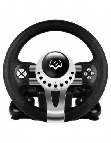 Volane Wheel SVEN GC-W700- 10- 180 degree- Pedals- Tiptronic- 2-axis- 12 buttons- Vibration feedback- USB