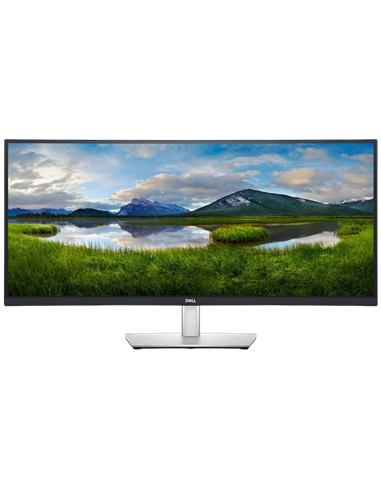 34" Monitor DELL P3424WE, IPS 3440x1440 WQHD, Negru | Argintiu