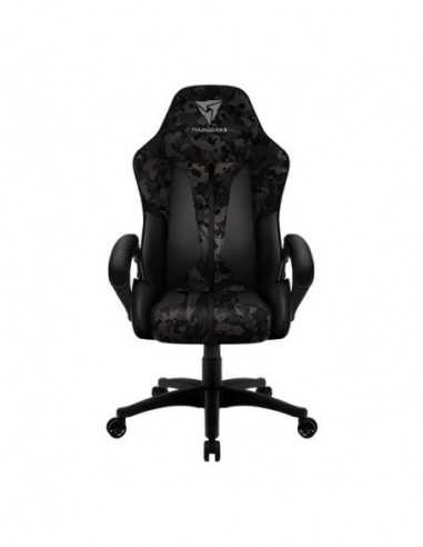 Игровые стулья и столы ThunderX3 Gaming Chair ThunderX3 BC1 CAMO BlackGrey- User max load up to 150kg height 165-180cm