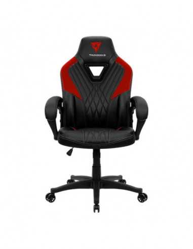 Игровые стулья и столы ThunderX3 Gaming Chair ThunderX3 DC1 BlackRed- User max load up to 150kg height 165-180cm