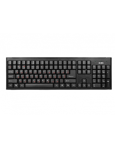 Tastaturi SVEN Keyboard SVEN Standard 303 Power- Traditional layout- Power control keys- Quiet- Black- USB+PS2