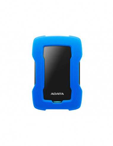 USB3.0 Внешний HDD 2.5 1.0TB (USB3.1) 2.5 ADATA HD330 Anti-Shock External Hard Drive- Blue (AHD330-1TU31-CBL)