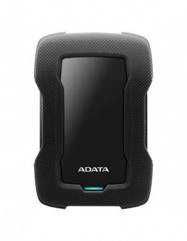 USB3.0 Внешний HDD 2.5 1.0TB (USB3.1) 2.5 ADATA HD330 Anti-Shock External Hard Drive- Black (AHD330-1TU31-CBK)