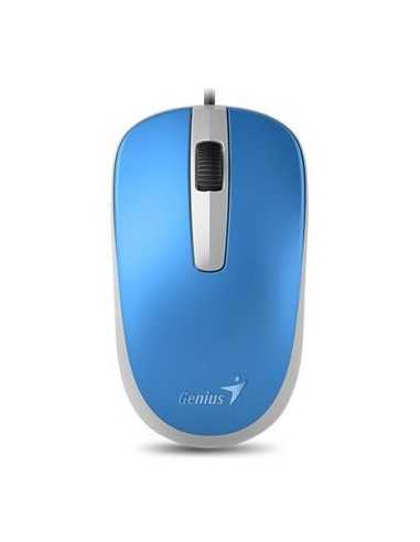 Mouse-uri Genius Mouse Genius DX-120- Optical- 1000 dpi- 3 buttons- Ambidextrous- Blue- USB