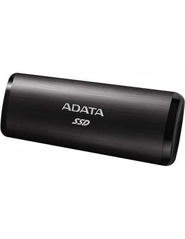 USB3.0 Внешний портативный SSD 1.0TB (USB3.2Type-C) ADATA Portable SSD SE760 Black (122x44x14mm- 95g- RW:1000800MBs)